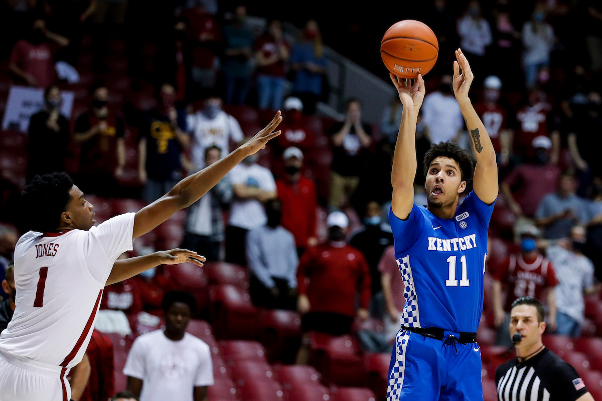 Dontaie Allen.

Kentucky loses to Alabama, 70-59.

Photo by Chet White | UK Athletics