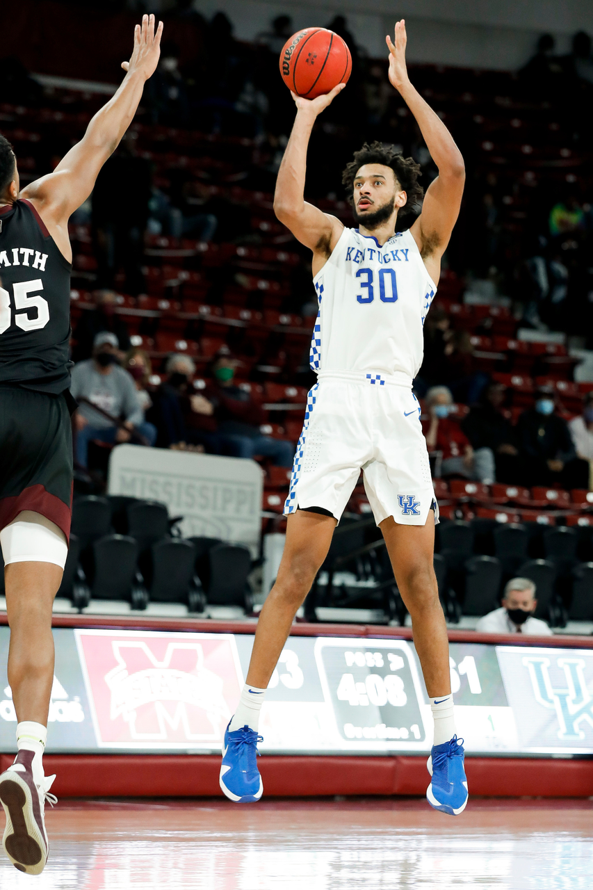 Olivier Sarr.

Kentucky beat Mississippi State 78-73 in Starkville.

Photo by Chet White | UK Athletics