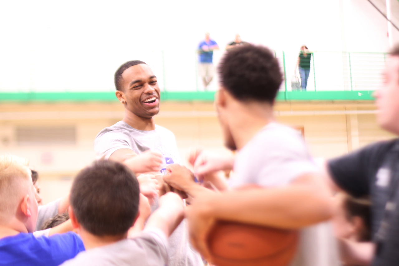 PJ Washington.

UK men's basketball Satellite Camp hosted at North Laurel High School in London, Ky., on June 5, 2018.

Photo by Quinlan Ulysses Foster I UK Athletics