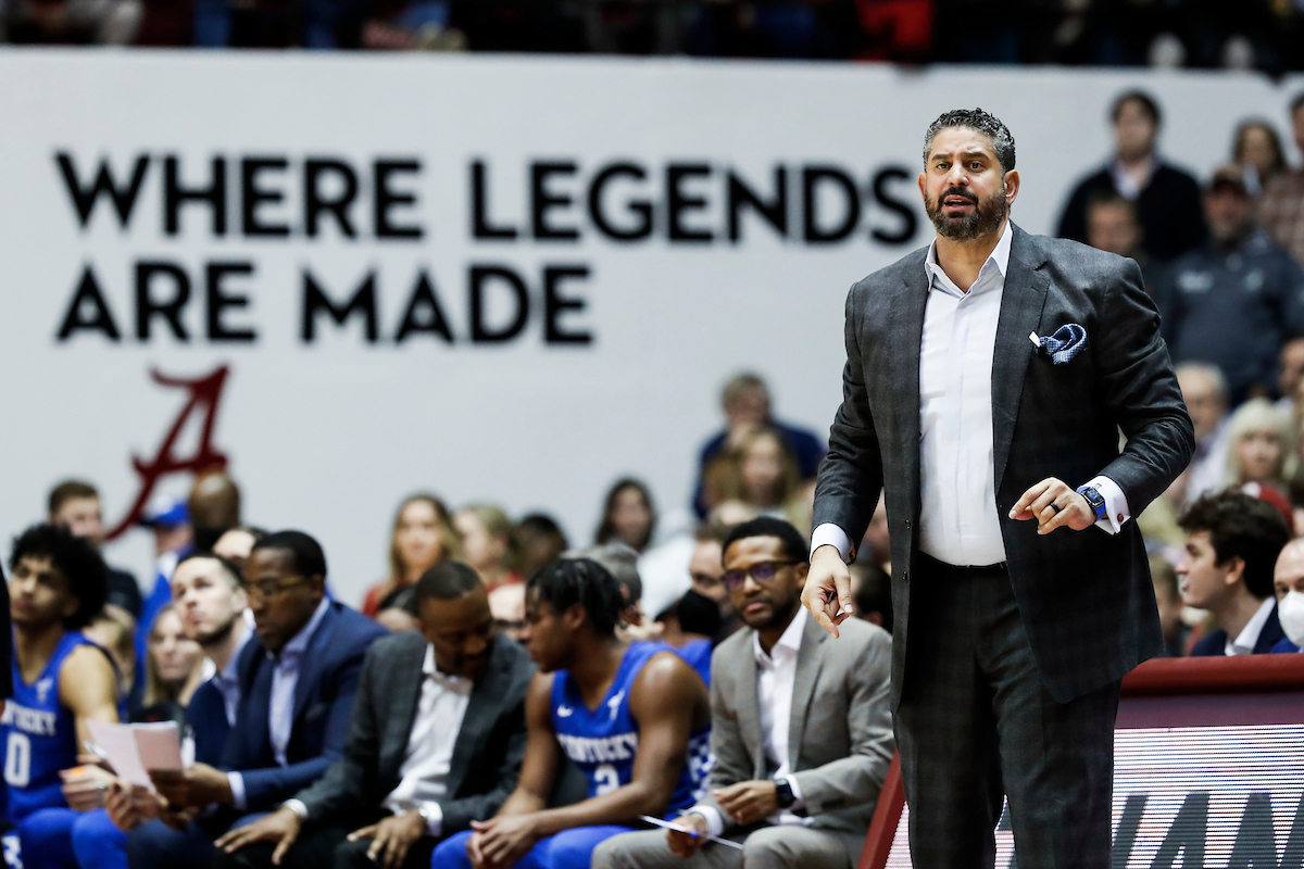 Orlando Antigua.

Kentucky beat Alabama 66-55.

Photos by Chet White | UK Athletics