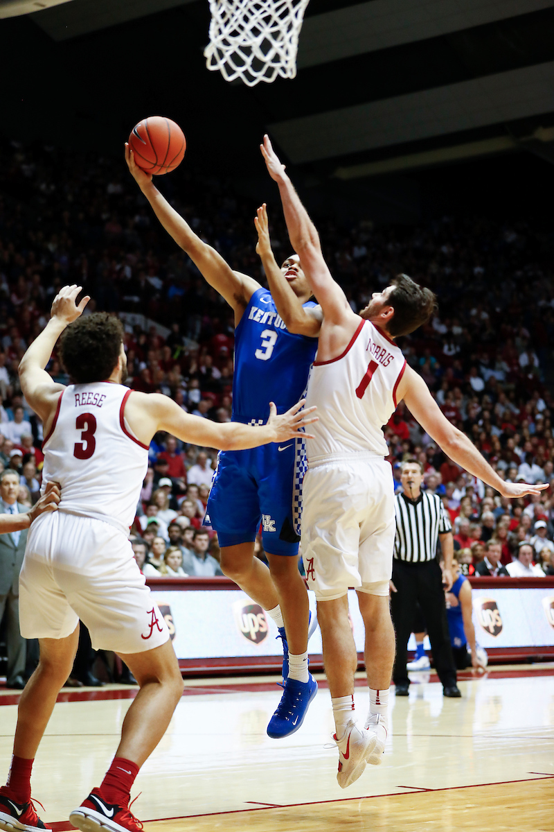Keldon Johnson.

Kentucky falls to Alabama 77-75 on Saturday, January 5, 2019, at Coleman Coliseum in Tuscaloosa, AL.

Photo by Chet White | UK Athletics