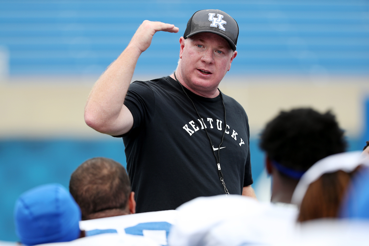 Football training camp Saturday, August 11,  2018. 

Photo by Britney Howard | UK Athletics