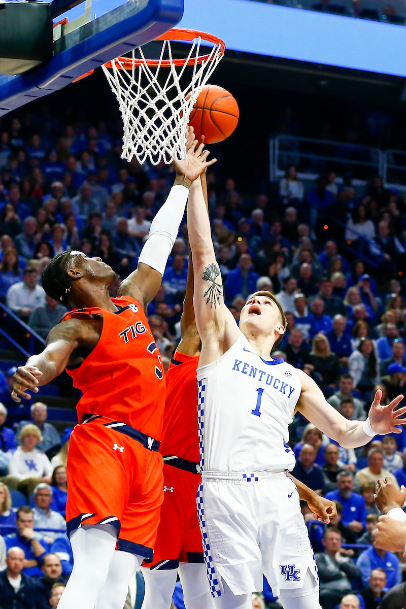 Nate Sestina. 

UK beat Auburn 73-66. 

Photo By Barry Westerman | UK Athletics
