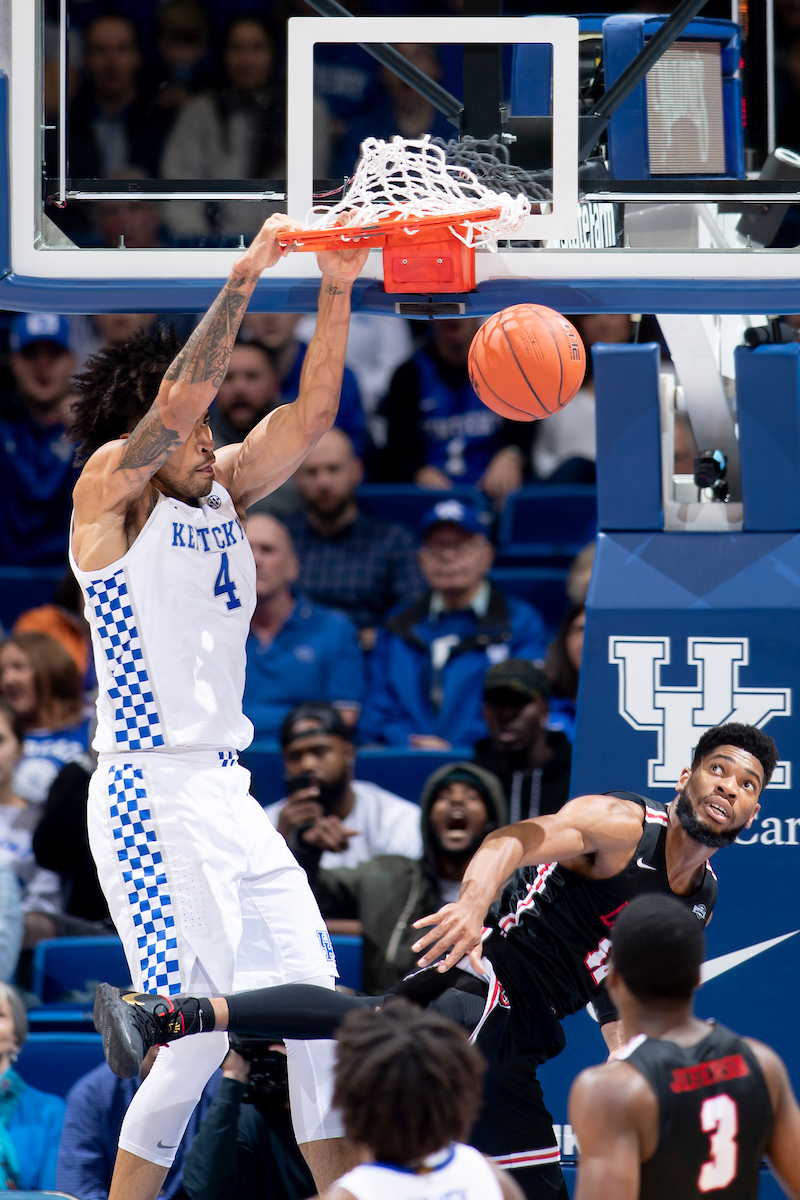 Nick Richards.

Kentucky beat Lamar 81-56.

Photo by Chet White | UK Athletics