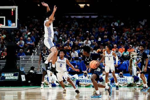 Jacob Toppin. Sahvir Wheeler. TyTy Washington Jr.

Kentucky loses to St. Peter’s 85-79 in the 2022 NCAA Division I Men's Basketball Tournament.

Photos by Chet White | UK Athletics