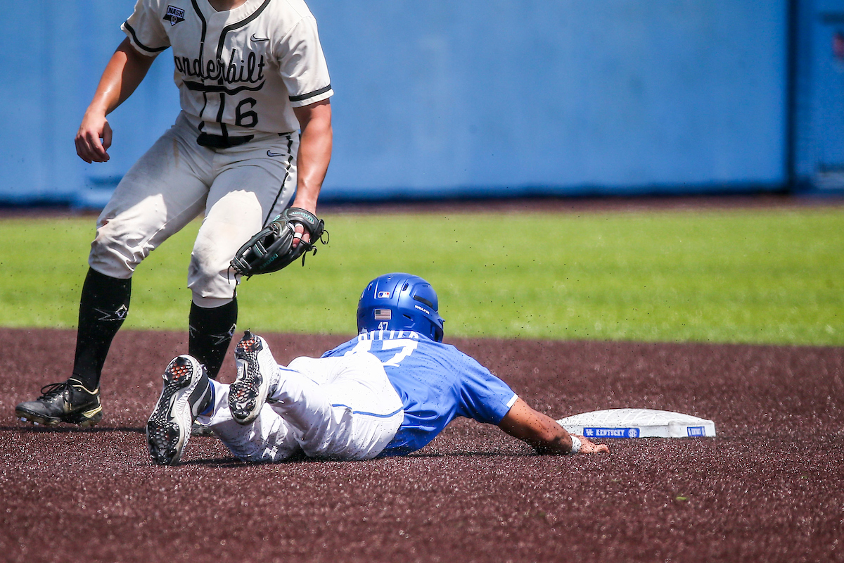 Ryan Ritter.

Kentucky beats Vanderbilt 3-2.

Photo by Sarah Caputi | UK Athletics