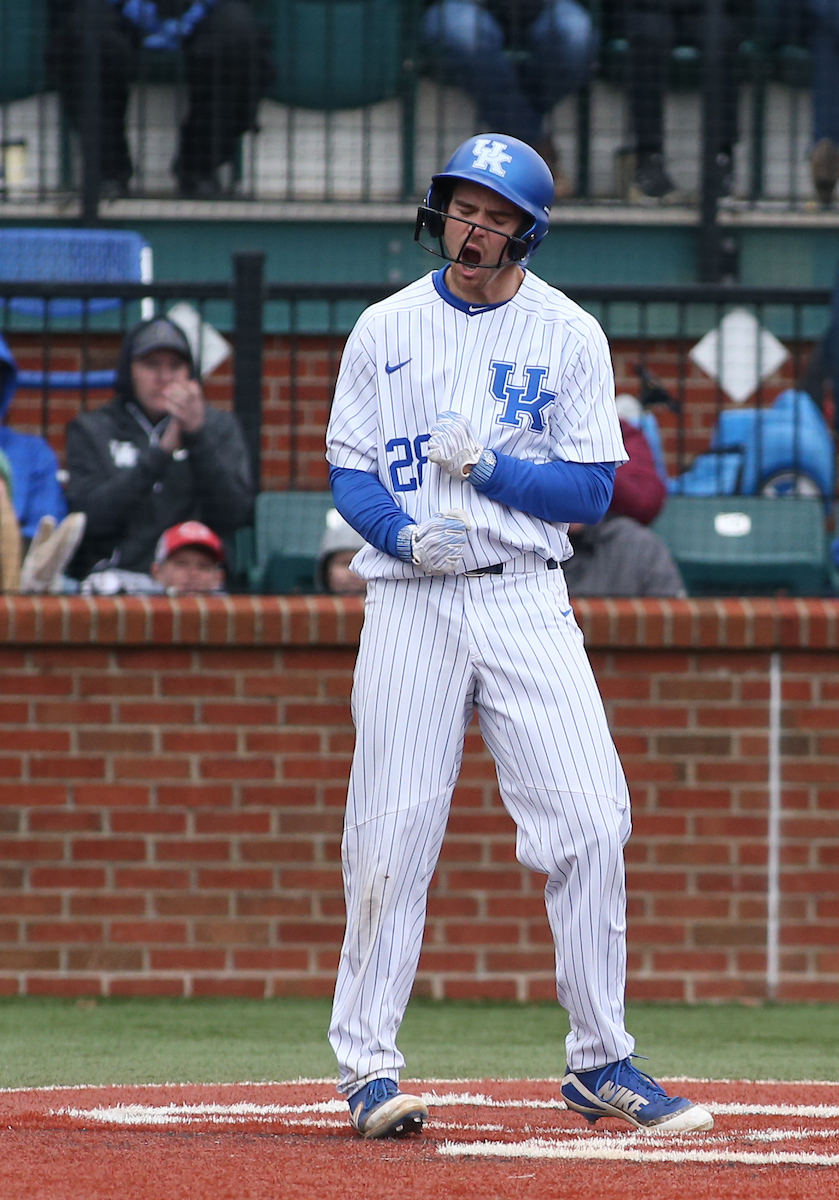 Ryan Johnson

The University of Kentucky baseball team beat Texas Tech 11-6 on Saturday, March 10, 2018, in Lexington?s Cliff Hagan Stadium.

Barry Westerman | UK Athletics