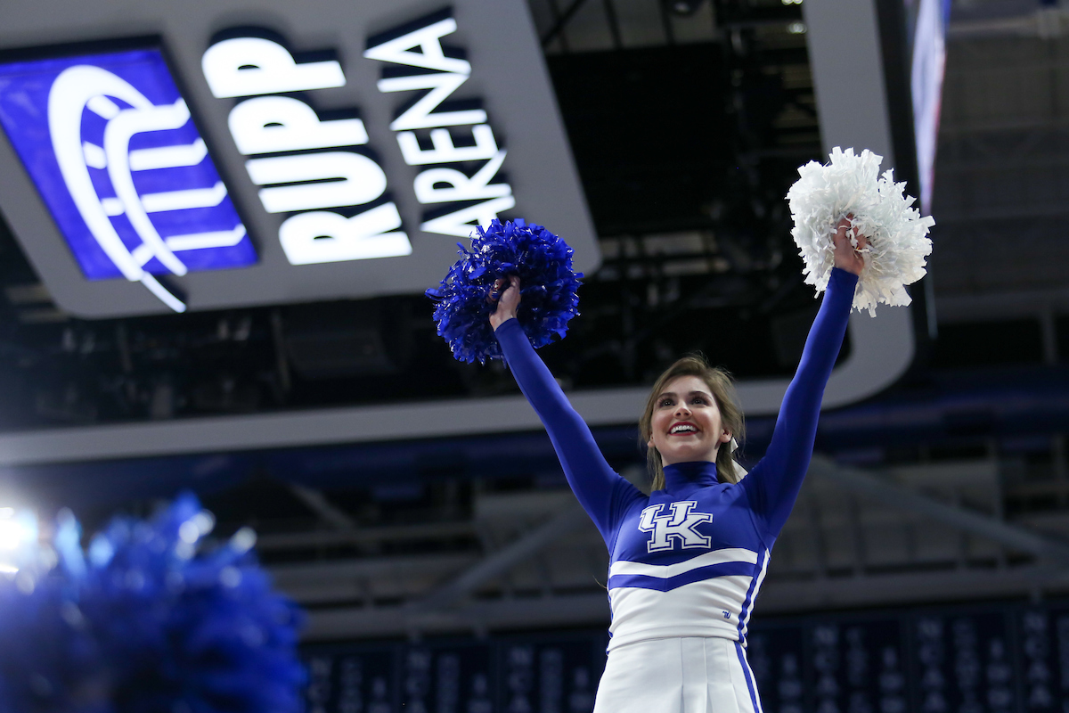 Cheer

The UK Women's Basketball team beat Florida 62-51. 

Photo by Hannah Phillips | UK Athletics