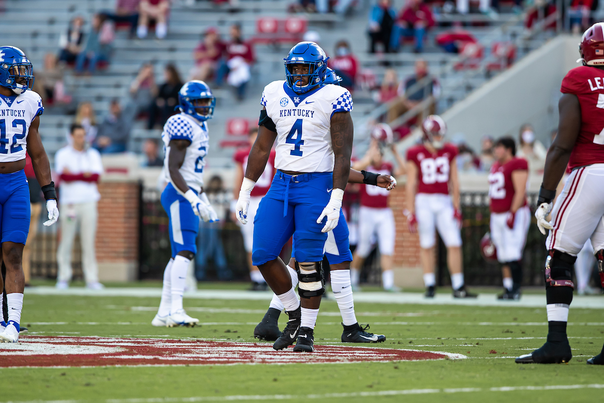 Josh Paschal

Alabama defeats Kentucky 63-3

Photo By Brian Moriarty | UK Football