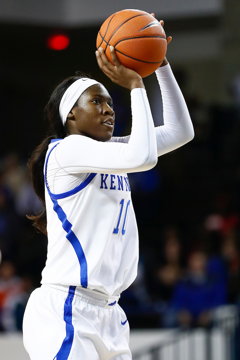 Rhyne Howard.

UK women's basketball beat Southern 91-41.

Photo by Chet White | UK Athletics