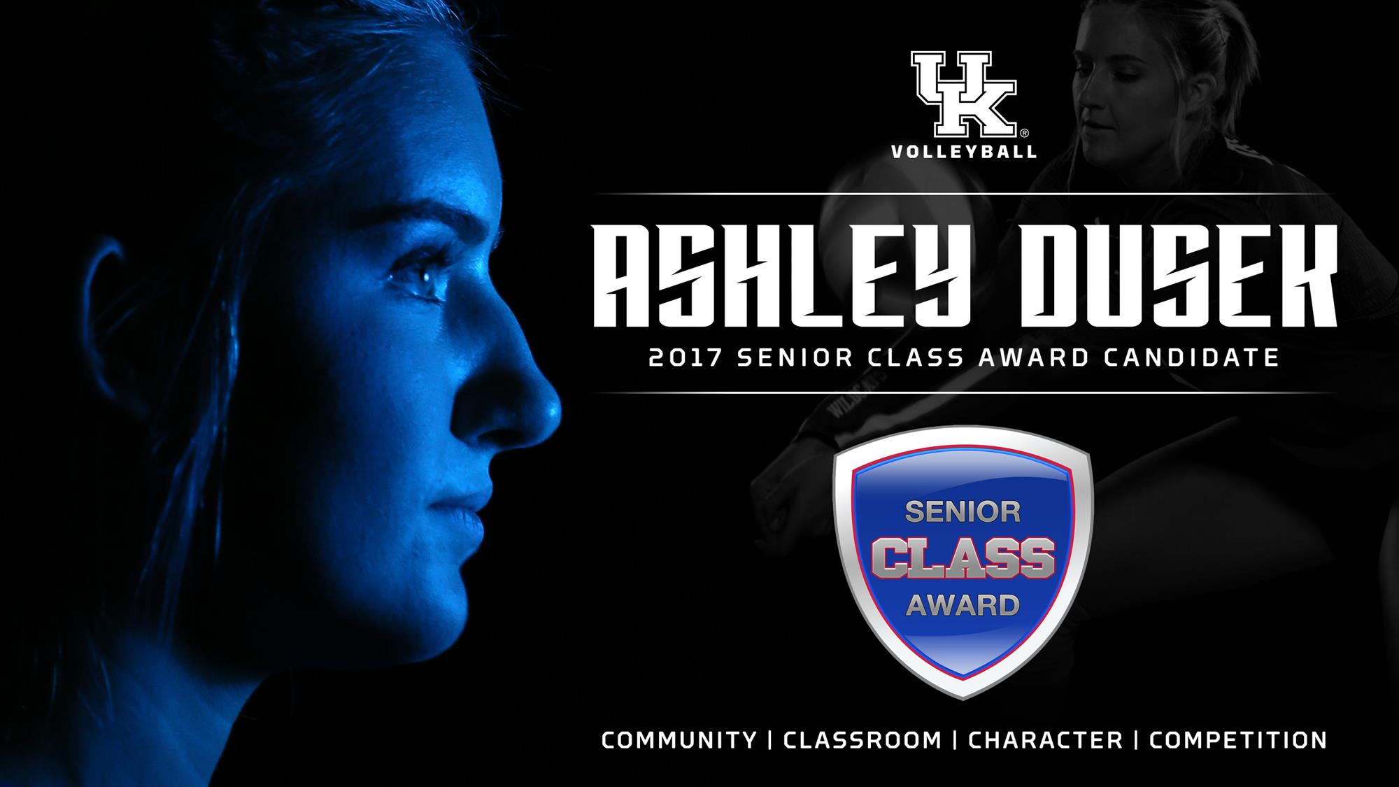 Dusek Named Finalist for Senior CLASS Award