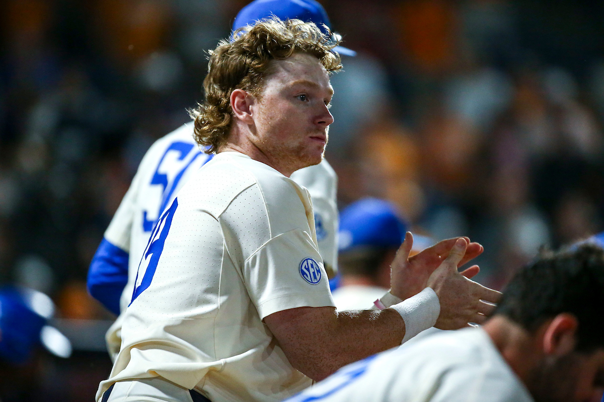 Nolan McCarthy.

Kentucky loses to Tennessee 2-12.

Photo by Sarah Caputi | UK Athletics