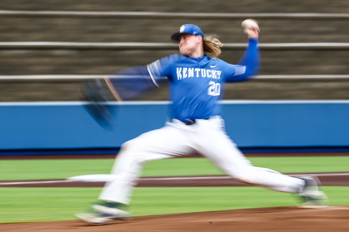 BRAXTON COTTONGAME.

Kentucky beat Southeast Missouri State 9-4.

Photo by Elliott Hess | UK Athletics