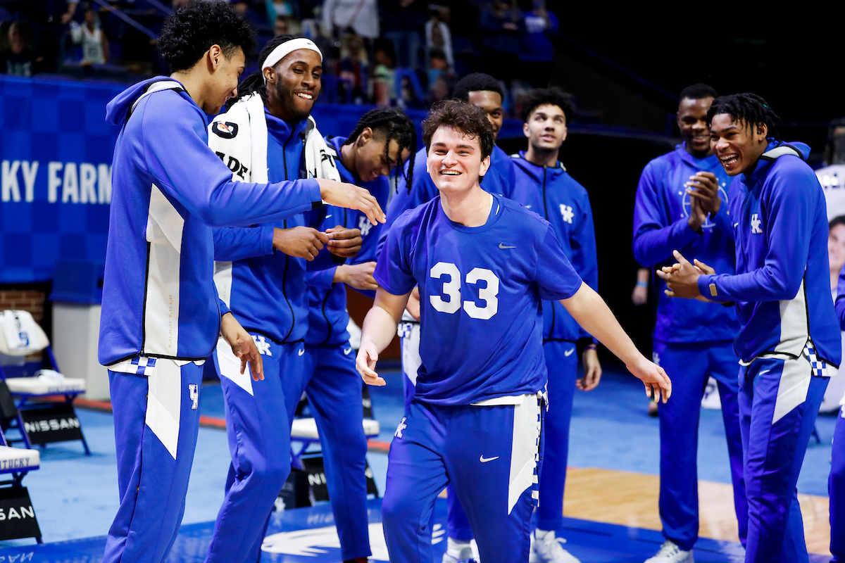 Riley Welch.

UK loses to Florida 71-67.

Photo by Chet White | UK Athletics