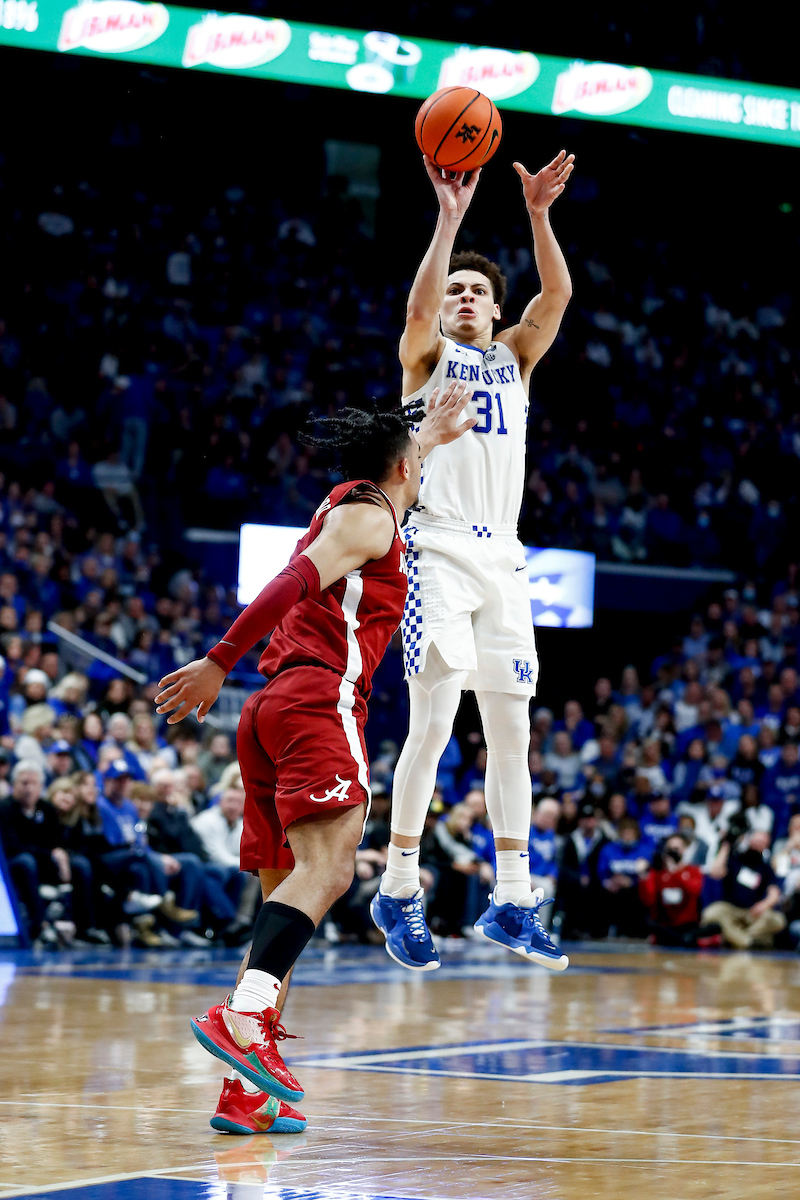 Kellan Grady.

Kentucky beat Alabama 90-81.

Photos by Chet White | UK Athletics