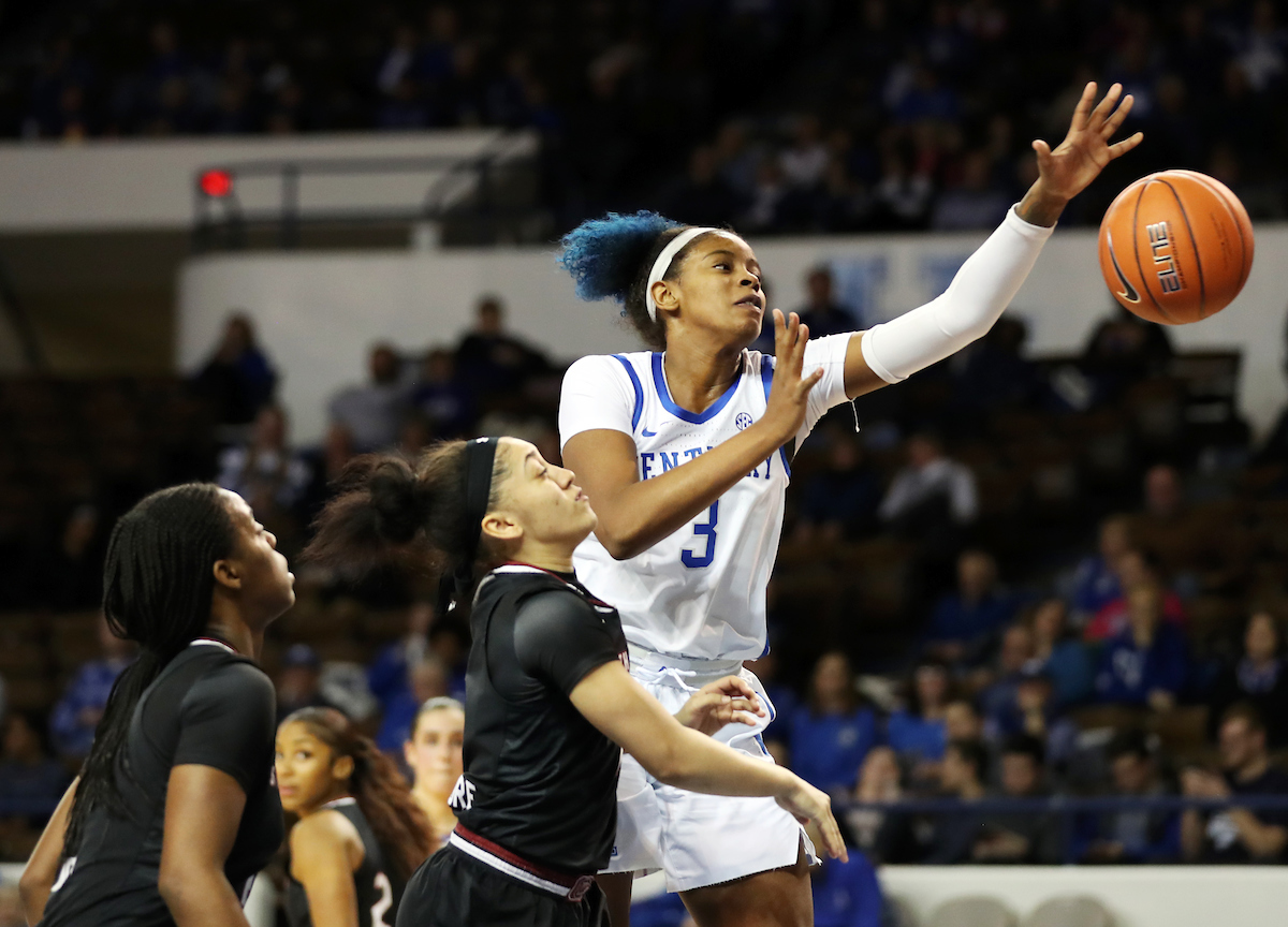 KeKe McKinney
The UK Women's Basketball falls to South Carolina. 

Photo by Britney Howard | UK Athletics