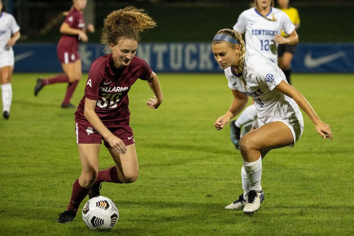 Julia Grosso.

Kentucky beats Bellarmine 4 - 0.

Photo by Sarah Caputi | UK Athletics