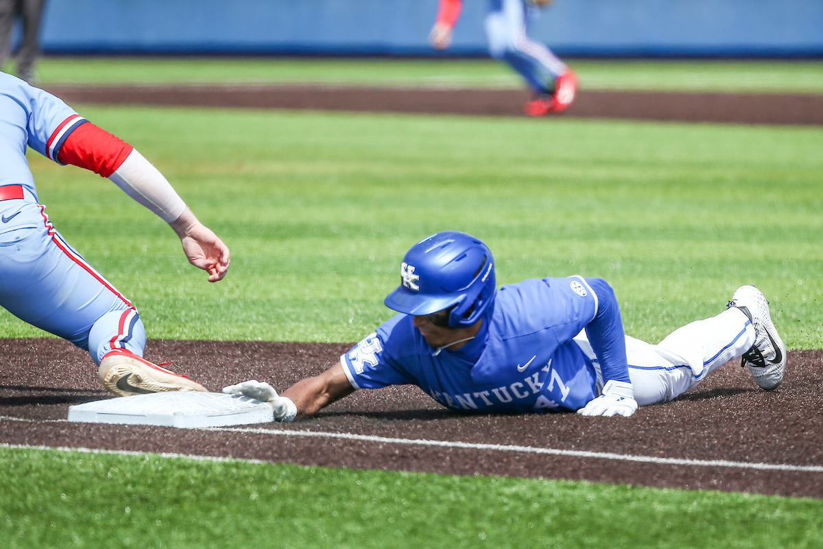 Ryan Ritter.

Kentucky loses to Ole Miss 1-10.

Photo by Sarah Caputi | UK Athletics