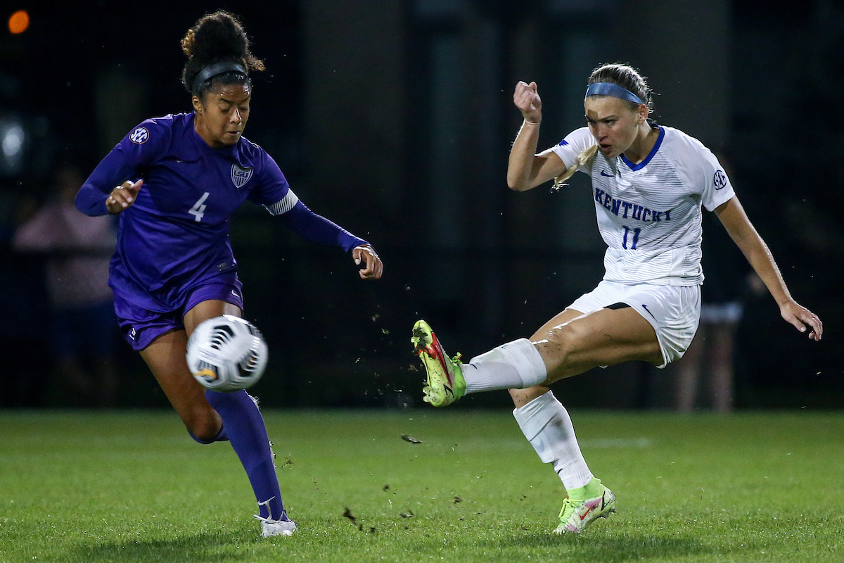 Julia Grosso.

Kentucky loses to LSU 0 - 1.

Photo by Sarah Caputi | UK Athletics
