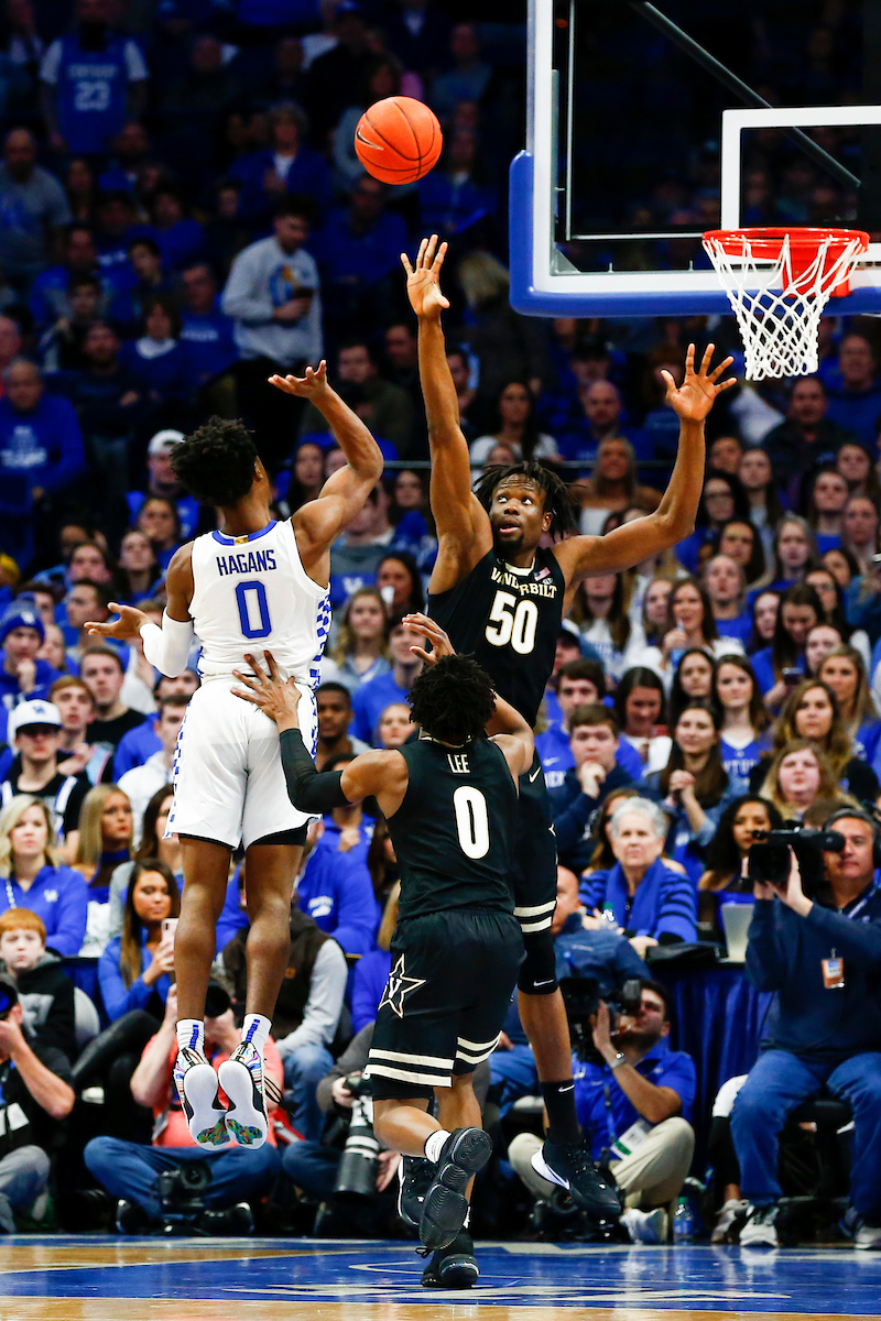 Ashton Hagans. 

UK beats Vandy 71-62. 

Photo By Barry Westerman | UK Athletics