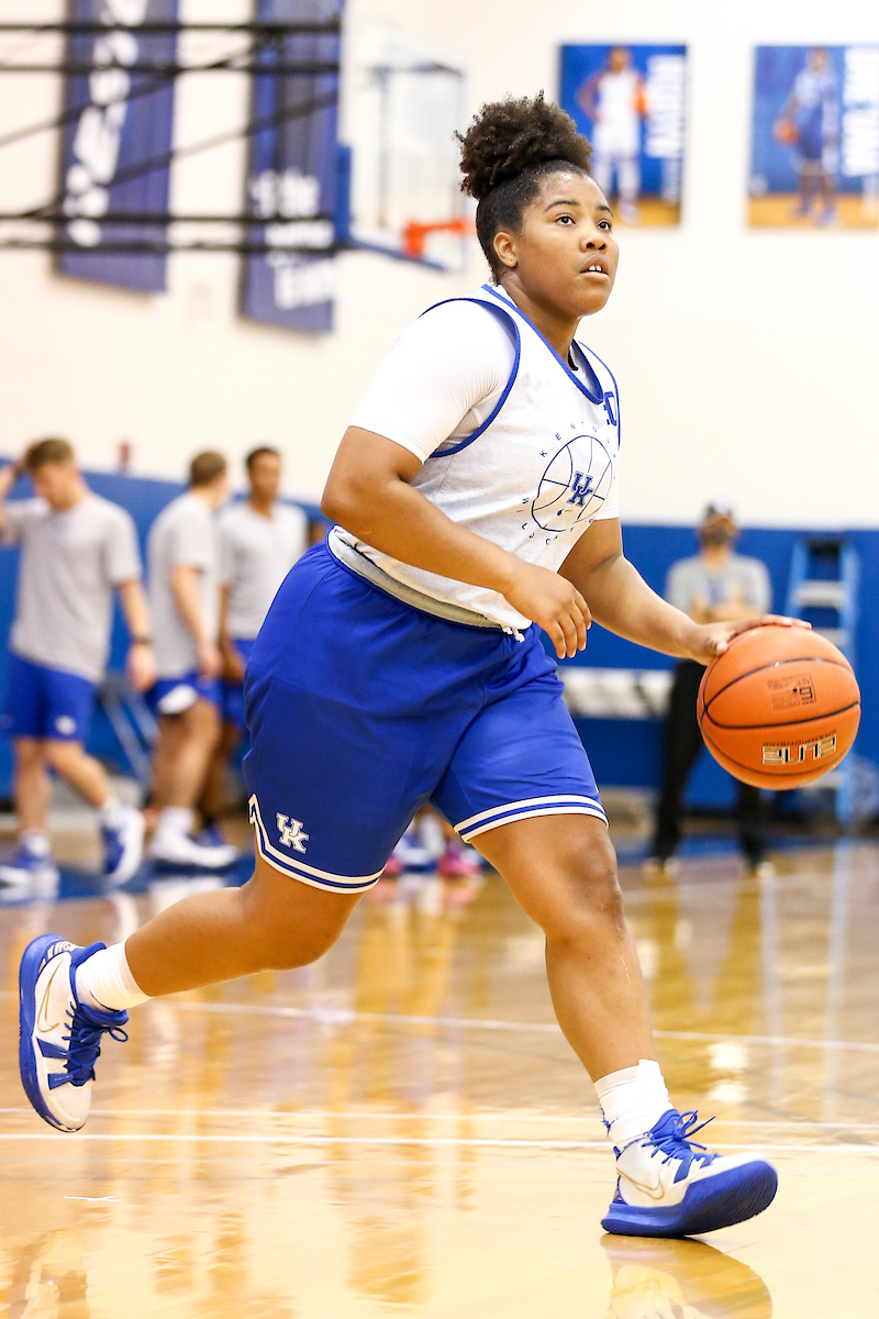Erin Toller.

Kentucky Women’s Basketball Practice.

Photo by Eddie Justice | UK Athletics