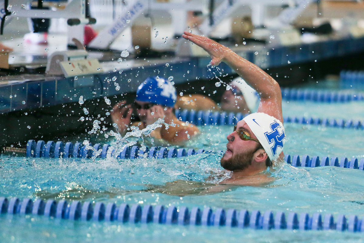 2020-21 Swim/Dive Blue/White match.

Photo by Hannah Phillips | UK Athletics