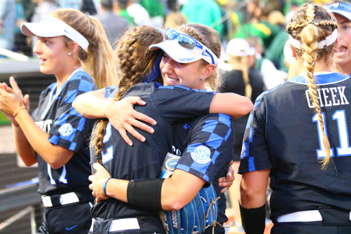 The University of Kentucky softball team in action against The University of Oregon in the first game of the NCAA Super Regional series on Thursday, May 24th, 2018, at the Jane Sanders Stadium in Eugene, OR.

Photos by Noah J. Richter I UKAthletics