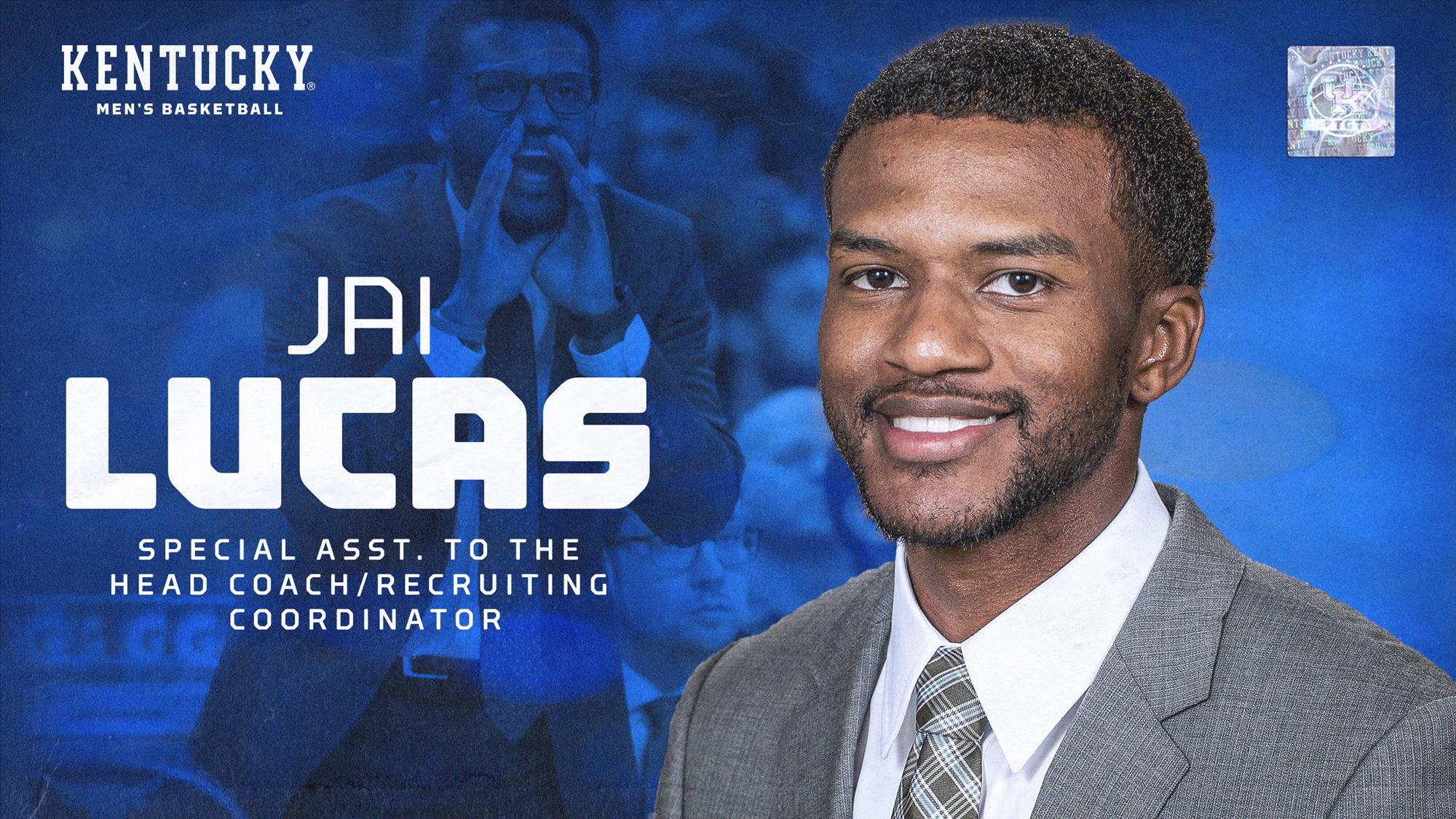 Jai Lucas Added to UK Men’s Basketball Staff