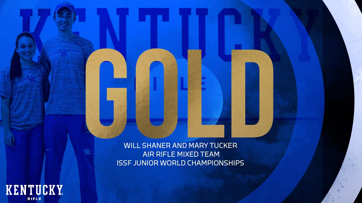 Will Shaner, Mary Tucker Together Earn Gold in Air Rifle Mixed Team