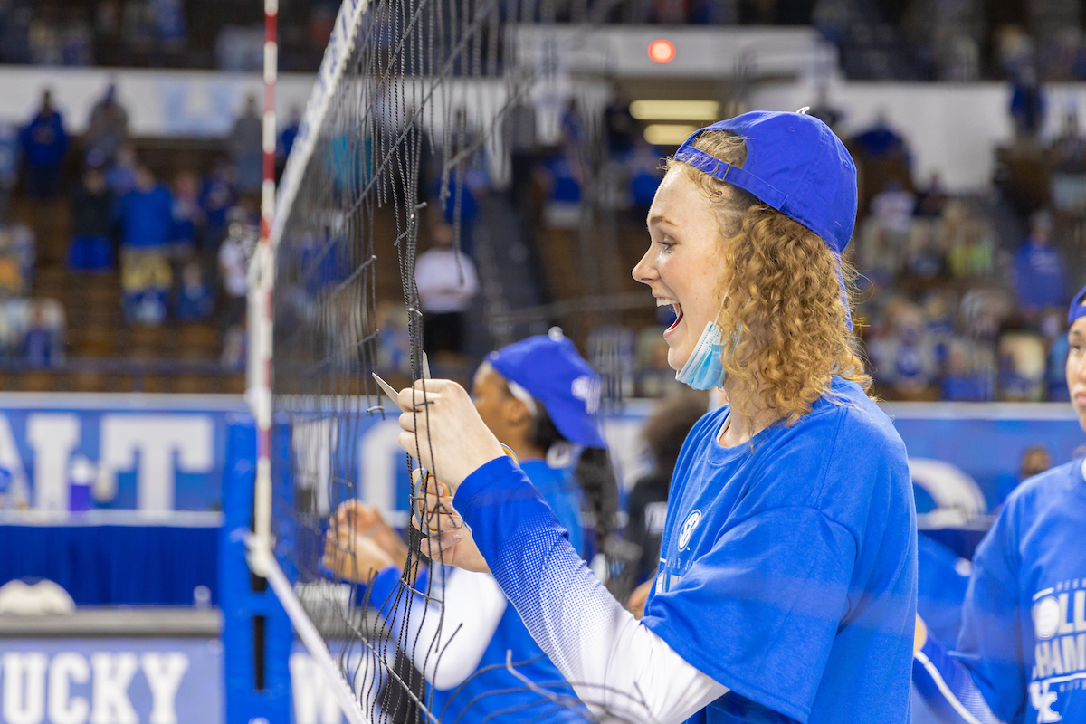 Sophie Fischer.

Kentucky sweeps Alabama 3 - 0 and wins SEC Championship

Photo by Grant Lee | UK Athletics