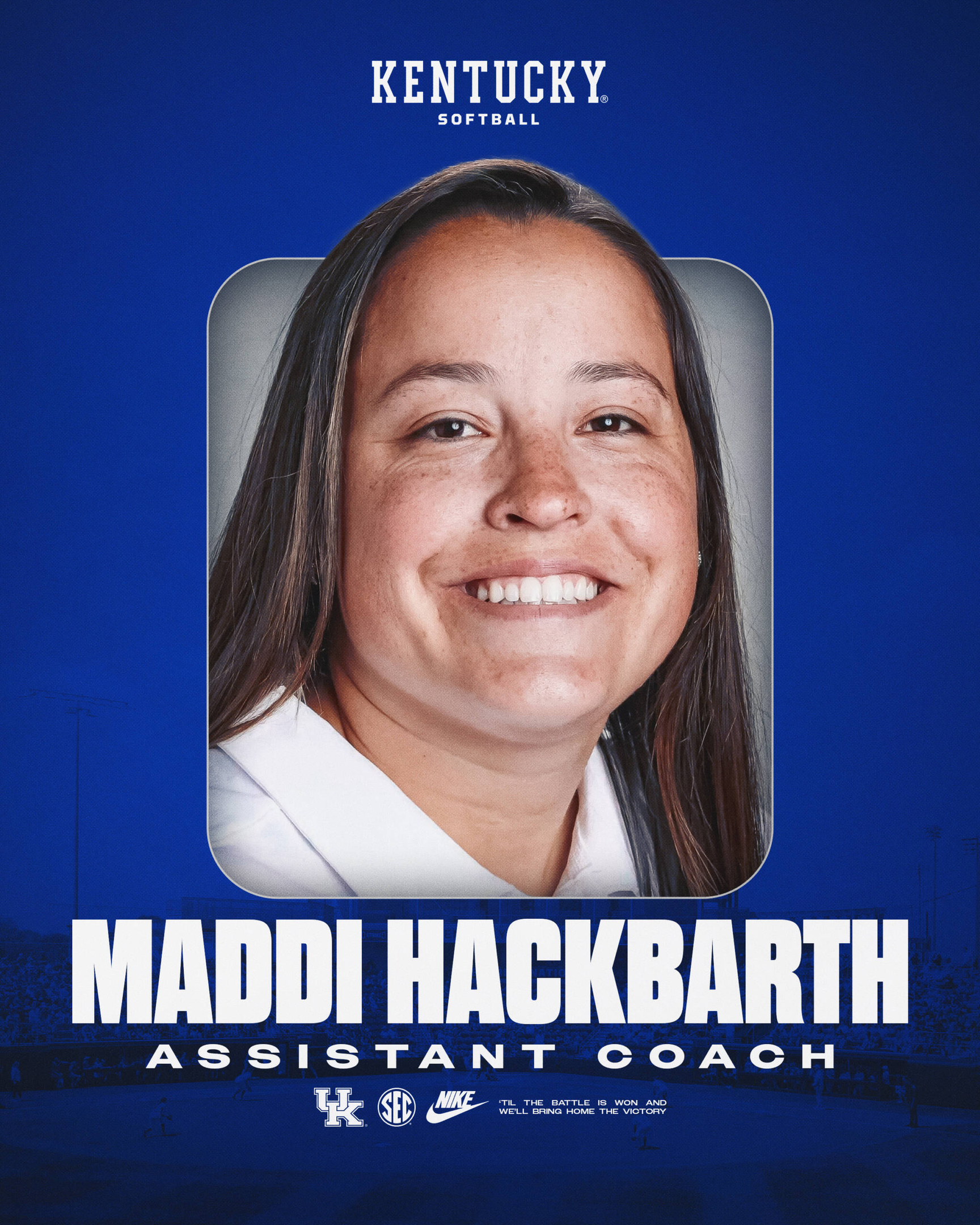 Maddi Hackbarth Named Kentucky Softball Assistant Coach