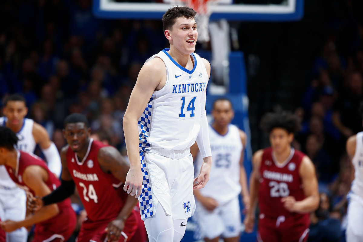 Tyler Herro.

The University of Kentucky men's basketball team beats South Carolina 76-48.

Photo by Chet White| UK Athletics