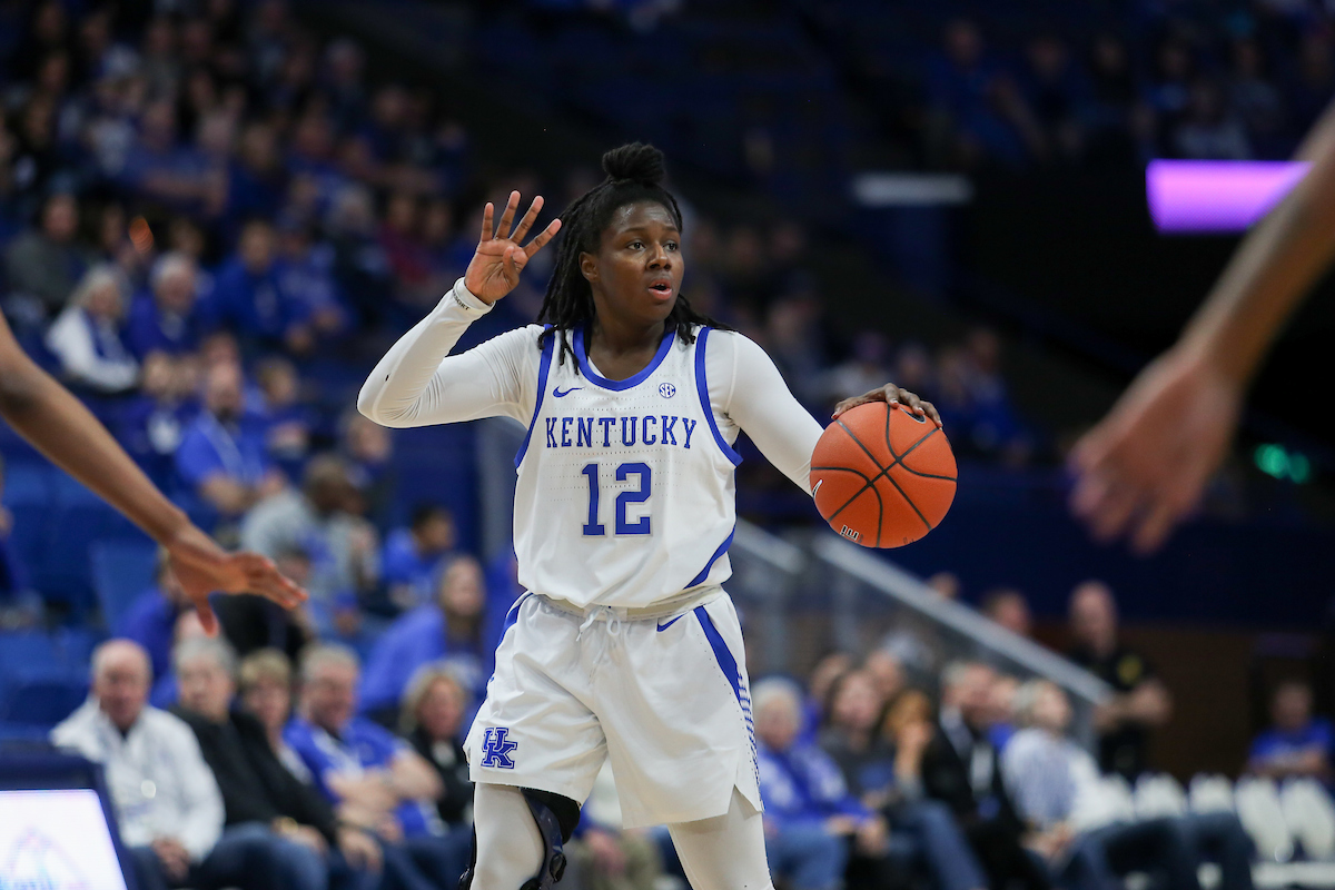 Amanda Paschal

The UK Women's Basketball team beat Florida 62-51. 

Photo by Hannah Phillips | UK Athletics