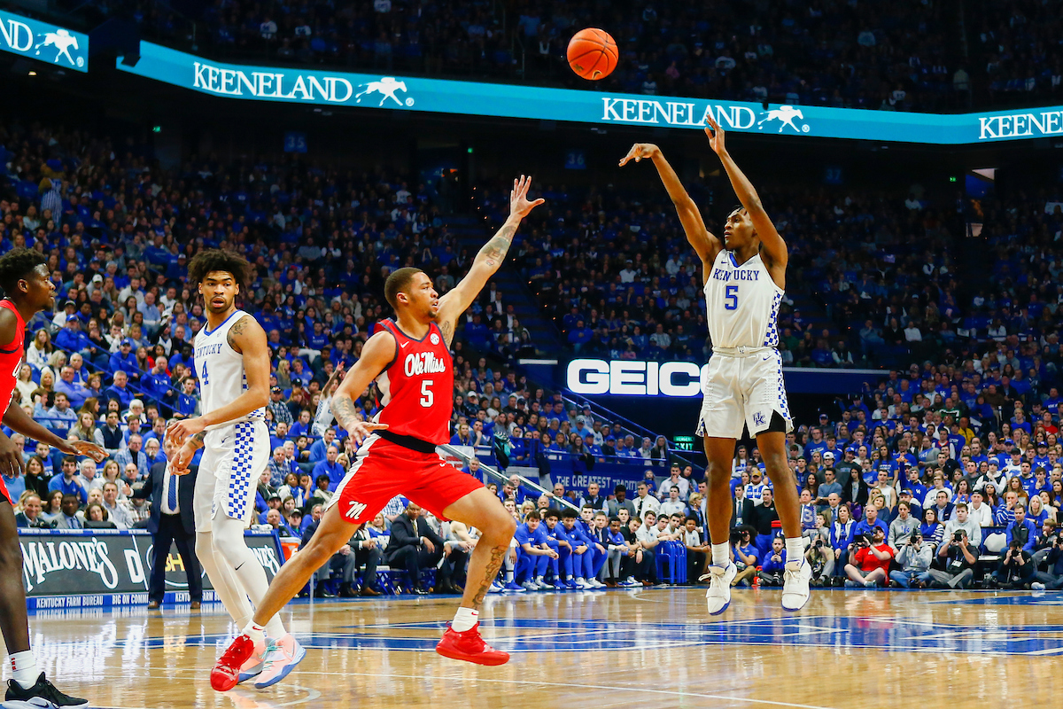Immanuel Quickley. 

UK beat Ole Miss 67-62

Photo By Barry Westerman | UK Athletics