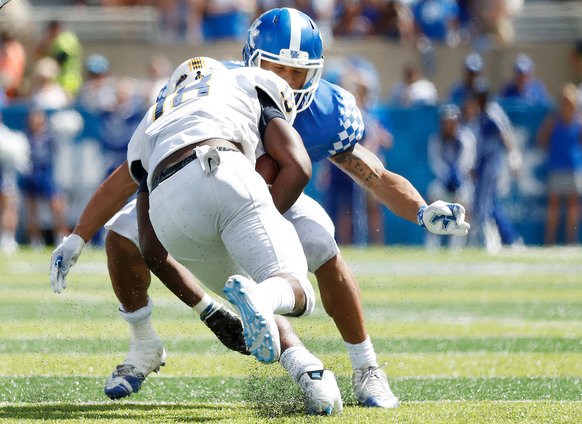 Jordan Jones.

UK football beats Murray State 48-10.

Photo by Chet White | UK Athletics