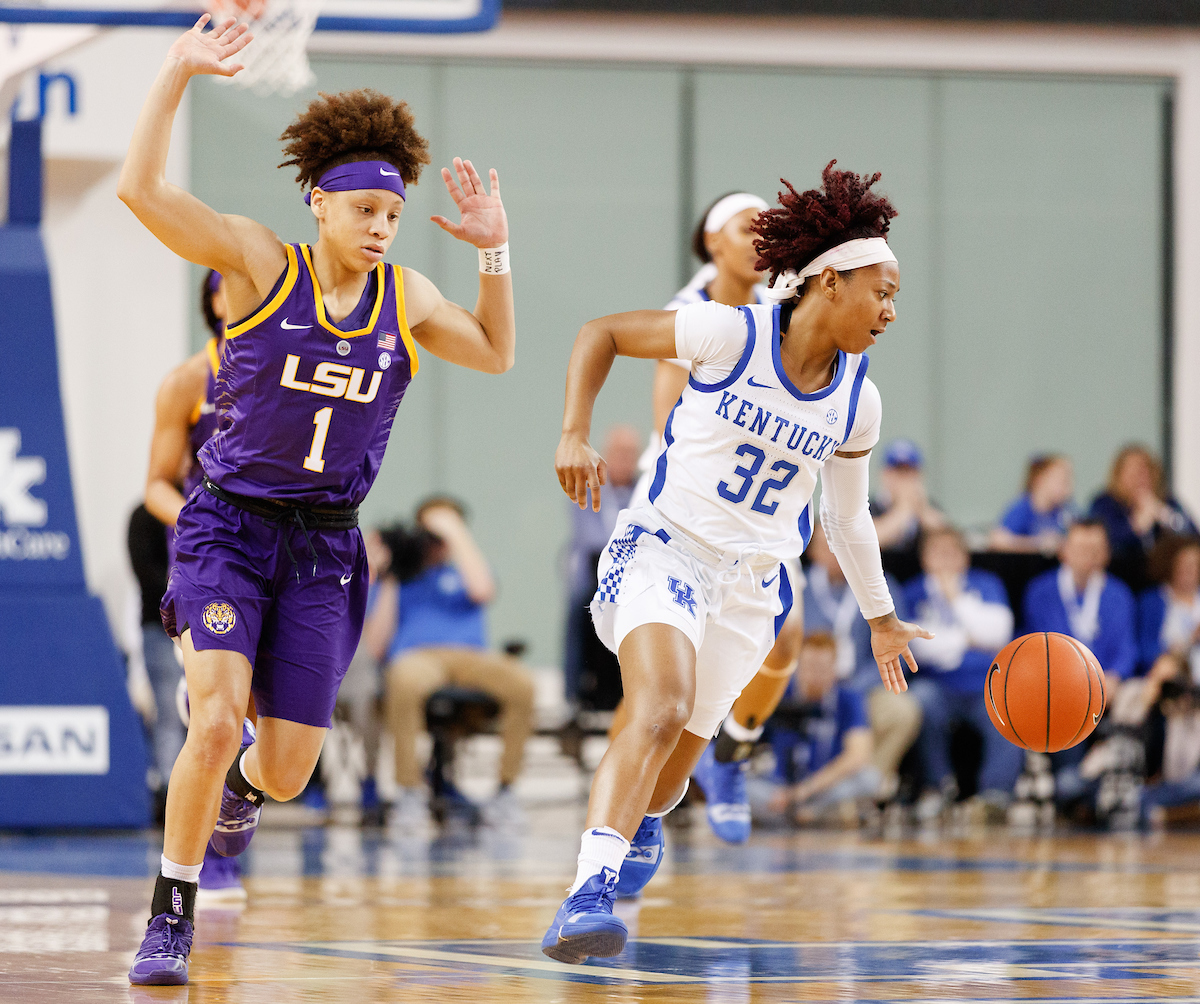 JAIDA ROPER.


The UK women?s basketball team beat LSU on senior day on Sunday, February 24, 2019.

Photo by Elliott Hess | UK Athletics