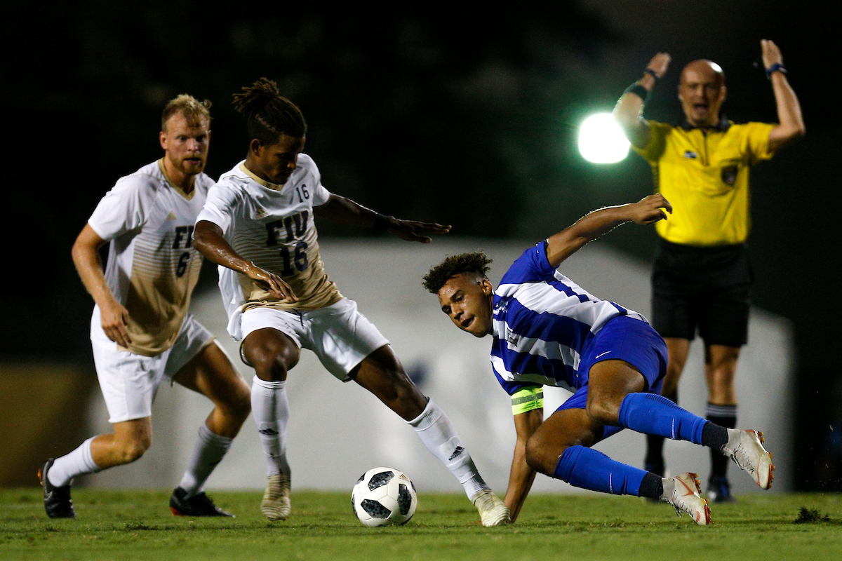 JJ Williams.

Men's Soccer falls to Florida International 3-2.

Photo by Michael Reaves | UK Athletics