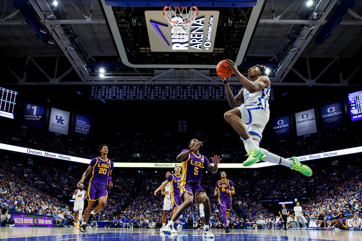 Kentucky-LSU Men's Basketball Photo Gallery