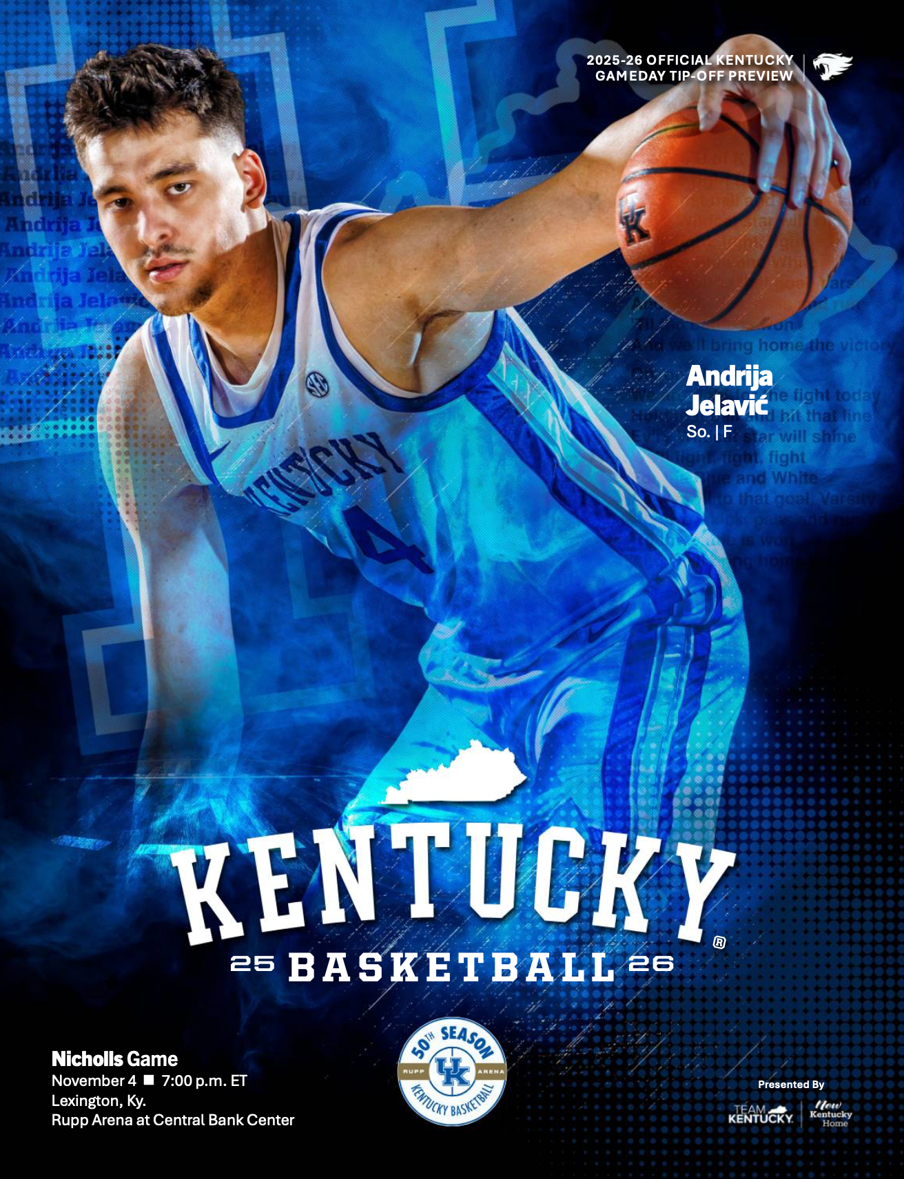 UK Sports Network Coverage of Kentucky Men's Basketball vs Nicholls