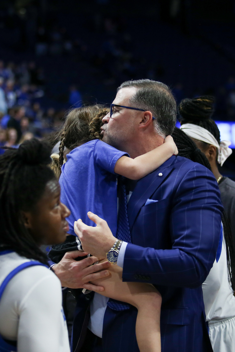 Matthew Mitchell 

The UK Women's Basketball team beat Florida 62-51. 

Photo by Hannah Phillips | UK Athletics