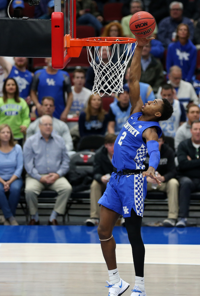Ashton Hagans. 

UK beats to UNC 80-72. 


Photo By Barry Westerman | UK Athletics