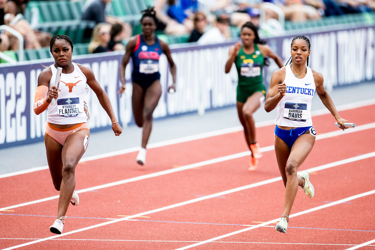 Karimah Davis.

Day two. NCAA Track and Field Outdoor Championships.

Photo by Chet White | UK Athletics