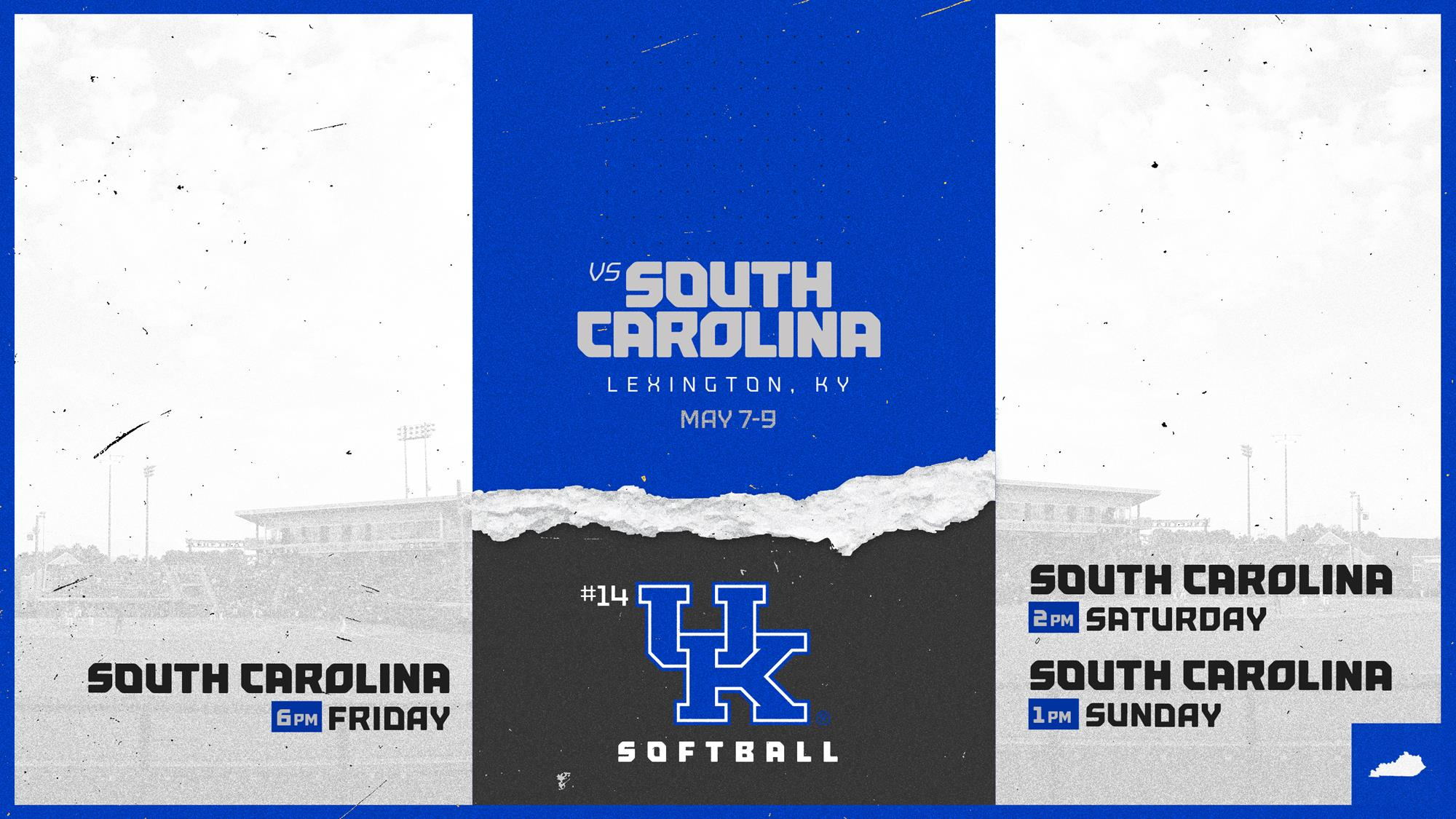 Kentucky Hosts South Carolina for Senior Weekend Finale