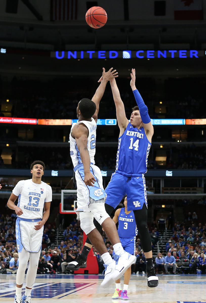 Tyler Herro. 

UK beats to UNC 80-72. 


Photo By Barry Westerman | UK Athletics