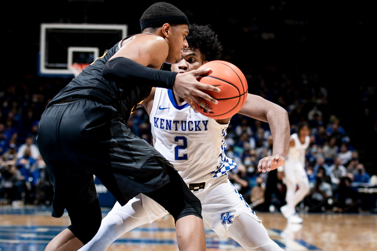 Sahvir Wheeler.

Kentucky beat Missouri 83-56.

Photos by Chet White | UK Athletics