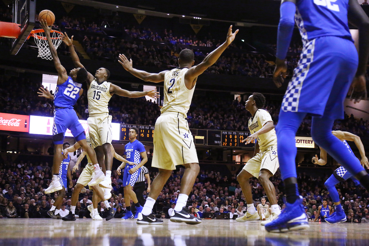 Shai Gilgeous-Alexander.

The University of Kentucky men's basketball team beat Vanderbilt 74-67 at Memorial Gymnasium in Nashville, TN., on Saturday, January 13, 2018.

Photo by Chet White | UK Athletics