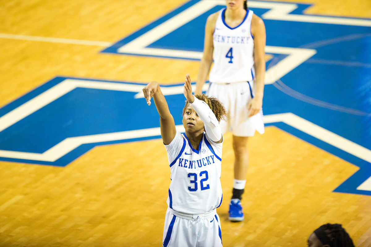 Jaida Roper

UK women's basketball beats Morehead State. 

Photo by Maddie Baker  | UK Athletics
