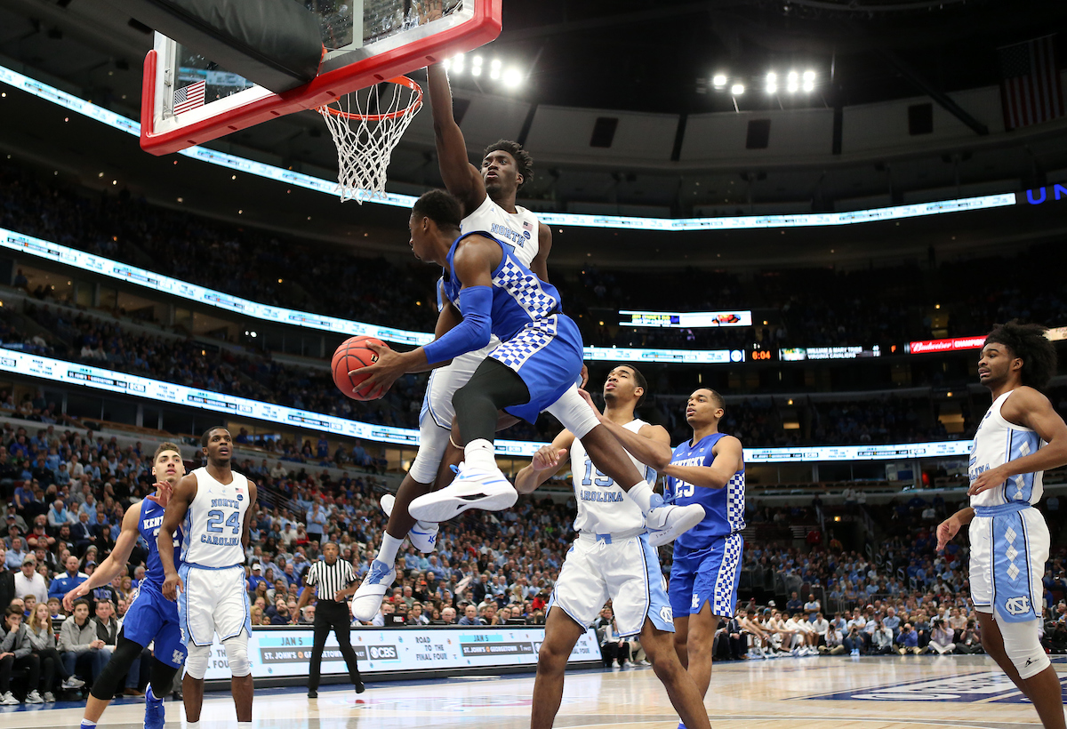 Ashton Hagans. 

UK beats to UNC 80-72. 


Photo By Barry Westerman | UK Athletics