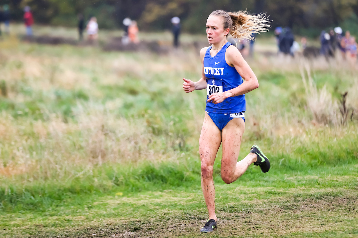 Tori Herman. 

Kentucky Cross Country SEC Championships.