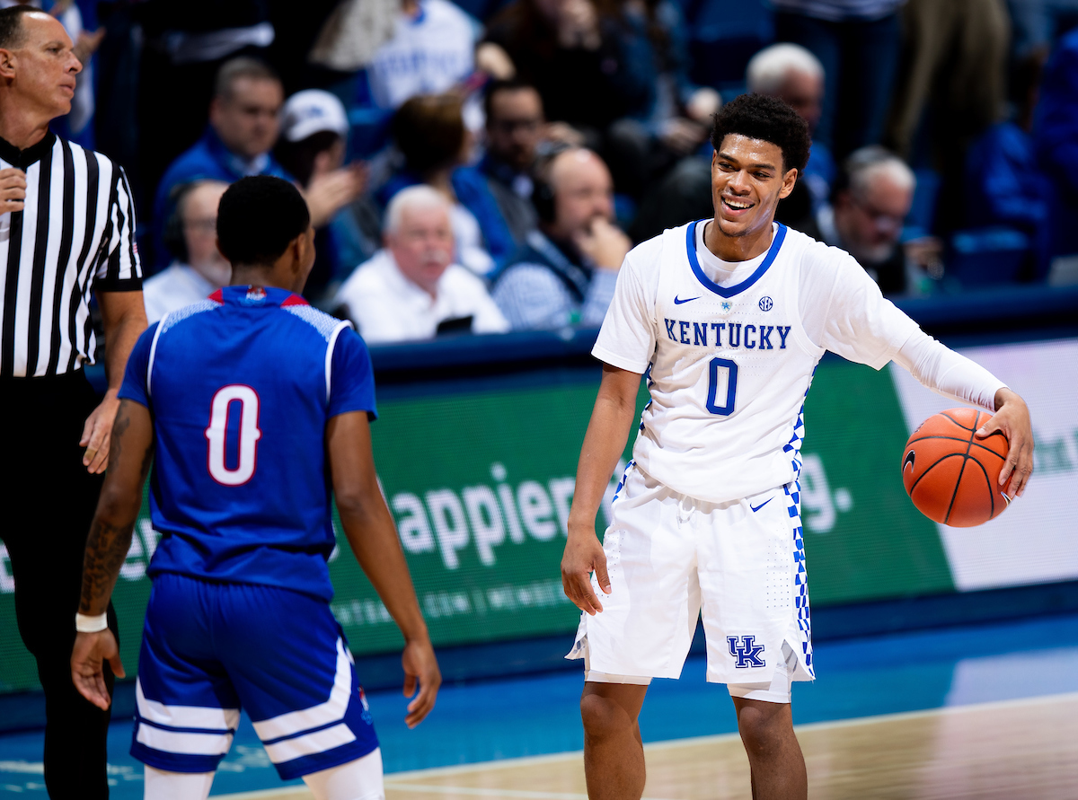 Quade Green.

Kentucky beat Tennessee State, 77-62.


Photo by Elliott Hess | UK Athletics